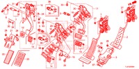 PEDAL (LH) für Honda ACCORD TOURER 2.0 S 5 Türen 5 gang automatikgetriebe 2014