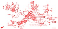 WASSERPUMPE/THERMOSTAT (2.0L) für Honda ACCORD TOURER 2.0 S 5 Türen 5 gang automatikgetriebe 2014