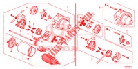 ANLASSER (MITSUBA) (2.4L) für Honda ACCORD TOURER 2.4 EXECUTIVE 5 Türen 6 gang-Schaltgetriebe 2014