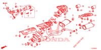 AUSPUFFROHR (2.4L) für Honda ACCORD TOURER 2.4 EXECUTIVE 5 Türen 6 gang-Schaltgetriebe 2014