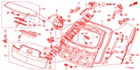 HECKKLAPPE (PUISSANCE) für Honda ACCORD TOURER 2.4 EXECUTIVE 5 Türen 6 gang-Schaltgetriebe 2014