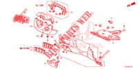 INSTRUMENT, ZIERSTUECK (COTE DE CONDUCTEUR) (LH) für Honda ACCORD TOURER 2.4 EXECUTIVE 5 Türen 6 gang-Schaltgetriebe 2014