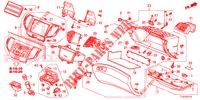 INSTRUMENT, ZIERSTUECK (COTE DE PASSAGER) (LH) für Honda ACCORD TOURER 2.4 EXECUTIVE 5 Türen 6 gang-Schaltgetriebe 2014