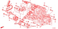 MOTORHALTERUNG (2.4L) für Honda ACCORD TOURER 2.4 EXECUTIVE 5 Türen 6 gang-Schaltgetriebe 2014