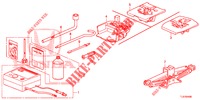 WERKZEUGE/WAGENHEBER  für Honda ACCORD TOURER 2.4 EXECUTIVE 5 Türen 6 gang-Schaltgetriebe 2014