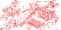 ZYLINDERBLOCK/OELWANNE (2.4L) für Honda ACCORD TOURER 2.4 EXECUTIVE 5 Türen 6 gang-Schaltgetriebe 2014