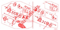 ANLASSER (MITSUBA) (2.4L) für Honda ACCORD TOURER 2.4 EXECUTIVE 5 Türen 5 gang automatikgetriebe 2014