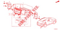 AUDIOEINHEIT (NAVIGATION) für Honda ACCORD TOURER 2.4 EXECUTIVE 5 Türen 5 gang automatikgetriebe 2014
