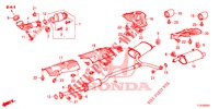 AUSPUFFROHR (2.4L) für Honda ACCORD TOURER 2.4 EXECUTIVE 5 Türen 5 gang automatikgetriebe 2014
