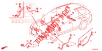 KABELBAUM (1) (LH) für Honda ACCORD TOURER 2.4 EXECUTIVE 5 Türen 5 gang automatikgetriebe 2014