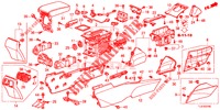 KONSOLE (LH) für Honda ACCORD TOURER 2.4 EXECUTIVE 5 Türen 5 gang automatikgetriebe 2014