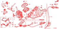 WAHLHEBEL (LH) für Honda ACCORD TOURER 2.4 EXECUTIVE 5 Türen 5 gang automatikgetriebe 2014