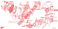 WASSERPUMPE/THERMOSTAT (2.4L) für Honda ACCORD TOURER 2.4 EXECUTIVE 5 Türen 5 gang automatikgetriebe 2014