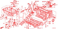 ZYLINDERBLOCK/OELWANNE (2.4L) für Honda ACCORD TOURER 2.4 EXECUTIVE 5 Türen 5 gang automatikgetriebe 2014