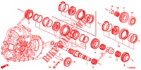 HAUPTWELLE  für Honda ACCORD TOURER 2.4 S 5 Türen 6 gang-Schaltgetriebe 2014