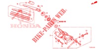 HECKSCHEIBENWISCHER  für Honda ACCORD TOURER 2.4 S 5 Türen 6 gang-Schaltgetriebe 2014