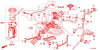 KRAFTSTOFFTANK  für Honda ACCORD TOURER 2.4 S 5 Türen 6 gang-Schaltgetriebe 2014