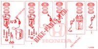KRAFTSTOFFTANKSATZ, KURZE TEILE  für Honda ACCORD TOURER 2.4 S 5 Türen 6 gang-Schaltgetriebe 2014