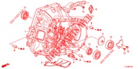 KUPPLUNGSGEHAEUSE  für Honda ACCORD TOURER 2.4 S 5 Türen 6 gang-Schaltgetriebe 2014