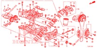 OELPUMPE (2.4L) für Honda ACCORD TOURER 2.4 S 5 Türen 6 gang-Schaltgetriebe 2014