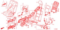 VORDERSITZ/SITZGURTE (D.) (LH) für Honda ACCORD TOURER 2.4 S 5 Türen 6 gang-Schaltgetriebe 2014