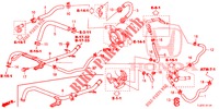 WASSERSCHLAUCH/HEIZUNGSSCHACHT (2.4L) für Honda ACCORD TOURER 2.4 S 5 Türen 6 gang-Schaltgetriebe 2014