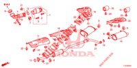 AUSPUFFROHR (2.4L) für Honda ACCORD TOURER 2.4 S 5 Türen 5 gang automatikgetriebe 2014
