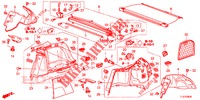 SEITENWANDVERKLEIDUNG(2D)  für Honda ACCORD TOURER 2.4 S 5 Türen 5 gang automatikgetriebe 2014