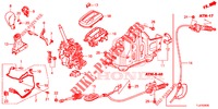 WAHLHEBEL (LH) für Honda ACCORD TOURER 2.4 S 5 Türen 5 gang automatikgetriebe 2014