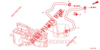 WASSERSCHLAUCH/HEIZUNGSSCHACHT (2.4L) (LH) für Honda ACCORD TOURER 2.4 S 5 Türen 5 gang automatikgetriebe 2014
