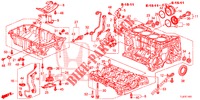 ZYLINDERBLOCK/OELWANNE (2.4L) für Honda ACCORD TOURER 2.4 S 5 Türen 5 gang automatikgetriebe 2014