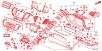 INSTRUMENT, ZIERSTUECK (COTE DE PASSAGER) (LH) für Honda ACCORD TOURER 2.0 COMFORT 5 Türen 6 gang-Schaltgetriebe 2013