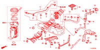 KRAFTSTOFFTANK  für Honda ACCORD TOURER 2.0 COMFORT 5 Türen 6 gang-Schaltgetriebe 2013