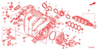 ANSAUGKRUEMMER (2.0L) für Honda ACCORD TOURER 2.0 ELEGANCE 5 Türen 6 gang-Schaltgetriebe 2013