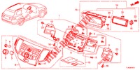 AUDIOEINHEIT  für Honda ACCORD TOURER 2.0 ELEGANCE 5 Türen 6 gang-Schaltgetriebe 2013