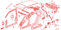 AUSSENBLECHE/TAFEL, HINTEN  für Honda ACCORD TOURER 2.0 ELEGANCE 5 Türen 6 gang-Schaltgetriebe 2013