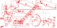 HAUPTBREMSZYLINDER/MASTER POWER (LH) für Honda ACCORD TOURER 2.0 ELEGANCE 5 Türen 6 gang-Schaltgetriebe 2013