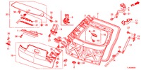 HECKKLAPPENPLATTE(2D)  für Honda ACCORD TOURER 2.0 ELEGANCE 5 Türen 6 gang-Schaltgetriebe 2013
