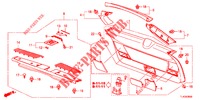 HECKKLAPPENVERKLEIDUNG/ TAFELVERKLEIDUNG, HINTEN(2D)  für Honda ACCORD TOURER 2.0 ELEGANCE 5 Türen 6 gang-Schaltgetriebe 2013