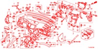 INSTRUMENTENBRETT, OBEN (LH) für Honda ACCORD TOURER 2.0 ELEGANCE 5 Türen 6 gang-Schaltgetriebe 2013