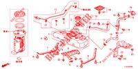 KRAFTSTOFFTANK  für Honda ACCORD TOURER 2.0 ELEGANCE 5 Türen 6 gang-Schaltgetriebe 2013