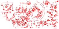 LENKRAD (SRS) für Honda ACCORD TOURER 2.0 ELEGANCE 5 Türen 6 gang-Schaltgetriebe 2013