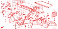SEITENWANDVERKLEIDUNG(2D)  für Honda ACCORD TOURER 2.0 ELEGANCE 5 Türen 6 gang-Schaltgetriebe 2013