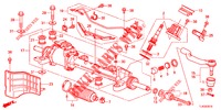SERVOLENKGETRIEBE (EPS) (LH) für Honda ACCORD TOURER 2.0 ELEGANCE 5 Türen 6 gang-Schaltgetriebe 2013