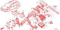 STEUERGERAT (COMPARTIMENT MOTEUR) (1) für Honda ACCORD TOURER 2.0 ELEGANCE 5 Türen 6 gang-Schaltgetriebe 2013