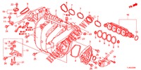 ANSAUGKRUEMMER (2.0L) für Honda ACCORD TOURER 2.0 ELEGANCE 5 Türen 5 gang automatikgetriebe 2013