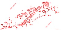 AUSPUFFROHR (2.0L) für Honda ACCORD TOURER 2.0 ELEGANCE 5 Türen 5 gang automatikgetriebe 2013