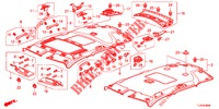 DACHVERKLEIDUNG  für Honda ACCORD TOURER 2.0 ELEGANCE 5 Türen 5 gang automatikgetriebe 2013