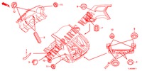 GUMMITUELLE (ARRIERE) für Honda ACCORD TOURER 2.0 ELEGANCE 5 Türen 5 gang automatikgetriebe 2013