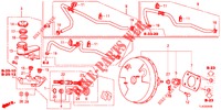 HAUPTBREMSZYLINDER/MASTER POWER (LH) für Honda ACCORD TOURER 2.0 ELEGANCE 5 Türen 5 gang automatikgetriebe 2013